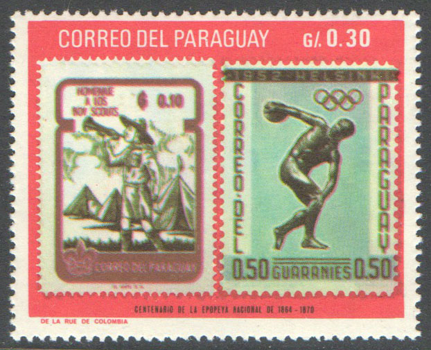 Paraguay Scott 1093 MNH